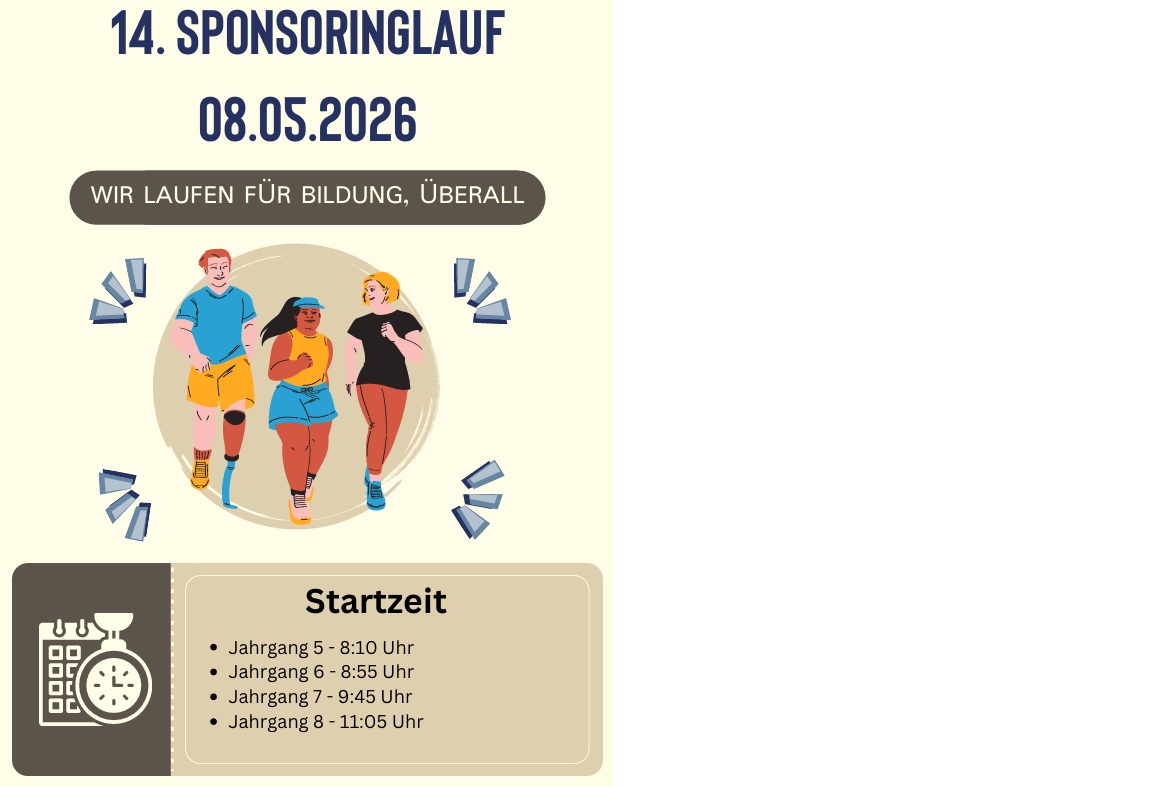 14. Sponsoringlauf am 8.5.2026